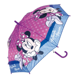 Automatiskt paraply Minnie Mouse Lucky Rosa (Ø 84 cm)