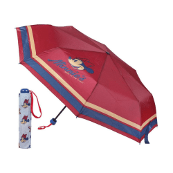Hopfällbart paraply Minnie Mouse Röd (Ø 97 cm)