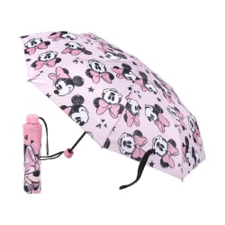 Hopfällbart paraply Minnie Mouse Rosa (Ø 92 cm)