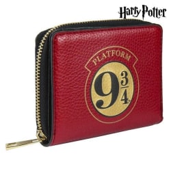 Plånbok Harry Potter Korthållare Röd Bordeaux (12 x 9 x 3 cm)
