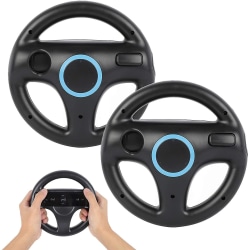 Ratt för Wii Controller, 2 st Racing Wheel