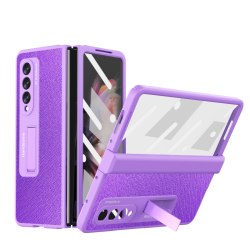 Integrerat gångjärnsfodral för Samsung Galaxy Z Phone case Purple