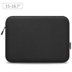 HAWEEL Laptop Sleeve Case Dragkedja Portföljväska för 15-16,7 tum Black