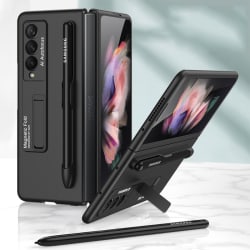 PC- case med hållare &amp; pennfack för Samsung Galaxy Z Fold3 5G Black