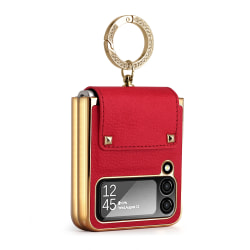 Färgglad phone case för Samsung Galaxy Z Flip4 5G Red
