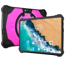 7-tums surfplatta för barn 4+32 GB Android-surfplatta för barns spel och lärande kommer med ett gratis 128 GB minneskort rosa