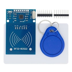 RF Kortläsare Modul MFRC-522 RC522 RFID RF IC Kit Blå