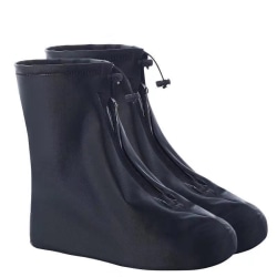 Barn Slip On Rain Shoe Cover Rund Toe Boot Covers Black Tag Size 35-36
