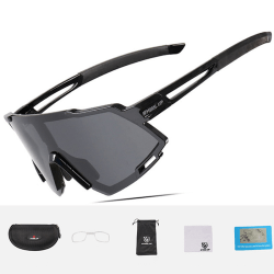 Cykelglasögon Glasögon Solglasögon Glasögon UV400 Anti-Imma Black Polarized