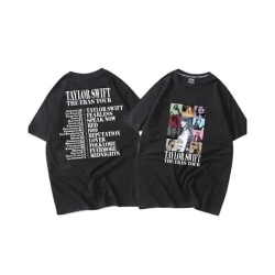 Taylor Swift The Eras Tour T-shirt Top, Taylor World Tour Tee, Unisex T Shirt-G Black-03 M