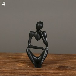 Tänkerstatyn abstrakt skulptur 4 4