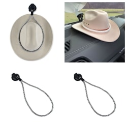 2stk Cowboy Hat Mounts Cowboy Hat Hanger Hatteholder Gray 2pcs-2pcs