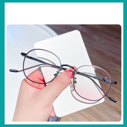Anti-Blue Light Briller Overdimensjonerte briller SVART SVART