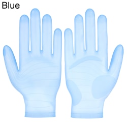 Återanvändbara säkra handskar av silikon Multifunktionshandske BLÅ