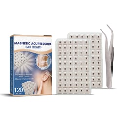 Magnetisk akupunktur öronpärlor för kroppsbantning, anti-rynkor, uppstramande hud, främjande av metabolism, naturligt zonterapiverktyg