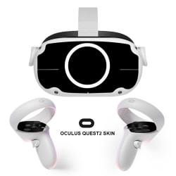 Oculus Quest 2 VR Glasögon Controller Grip Sticker Inte headset #66