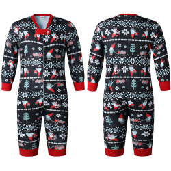 Jul Familj Matchande Pyjamas Set Långärmad Top Byxor Nattkläder Nattkläder Baby 3-6 Month