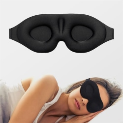 3D sovande ögonmask kvinnor Mjuk andas sömnhjälp flygplan 004