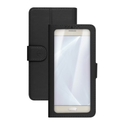Celly Wally Unica View - L Universal Wallet Case Black