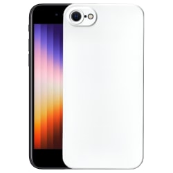 Silikonskal iPhone SE 2022/2020/8/7 White Silicone Case Vit