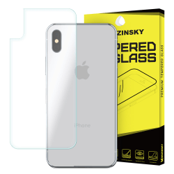 iPhone X/XS Härdat Glas Baksida - 9H PRO+ Transparent