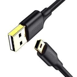 UGREEN Mini-USB kabel 0,5 Meter - 480 Mbps Svart