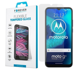 Forever Skärmskydd till Motorola Moto G8 Power Lite Heltäckande Transparent