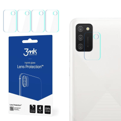 4-Pack 3MK FlexibleGlass Samsung Galaxy A02s Linsskydd Kamera Transparent