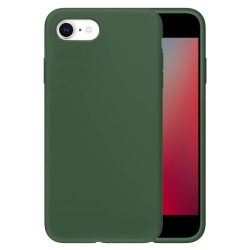 Silikonikotelo iPhone SE 2022/2020/8/7 - Army Green Green
