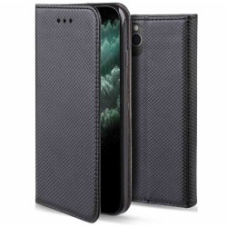LG G8 ThinQ - Flip Case Lompakkokotelo Musta Black
