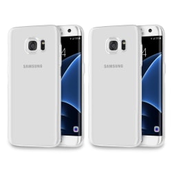 2-Pack Champion Samsung Galaxy S7 Edge Skal - Slim Cover Transparent