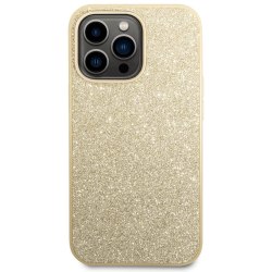 Gradient Glitter Skal för iPhone 15 Plus - Guld Guld