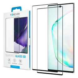 2-Pack Forever 5D™ Samsung Galaxy Note 20 Härdat glas Transparent