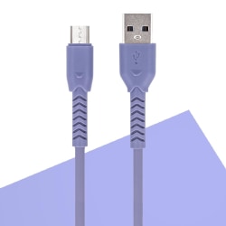 Maxlife Micro-USB Kabel 3A Fast Charge Lila