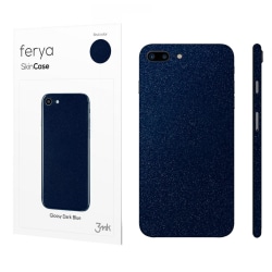 3MK Ferya SkinCase till iPhone 7 Plus Skin - Glossy Dark Blue Blå