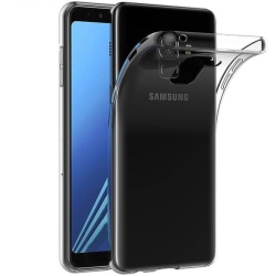 2-Pack Samsung Galaxy J6+ Ultra-Slim Transparent TPU Skal Transparent