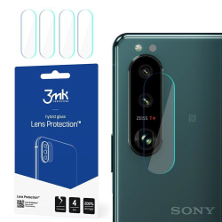 4-Pack 3MK FlexibleGlass Sony Xperia 1 III 5G Linsskydd Kamera Transparent