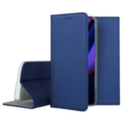 Xiaomi Redmi 9 Flip Case Lompakkokotelo Sininen Blue