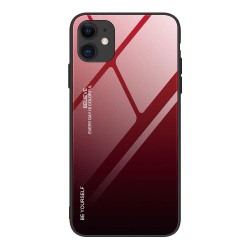 iPhone 12/12 Pro Case Gradient punainen/musta Multicolor