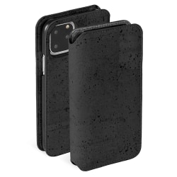 Krusell Birka Phone Wallet iPhone 11 Pro Ekologisk Kork Svart