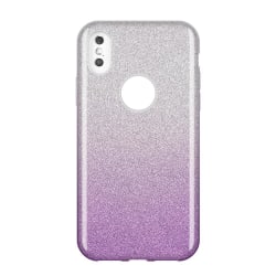 Gradient Glitter 3in1 -kotelo Samsung Galaxy S10E:lle - violetti Purple