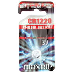 Maxell CR1220 knappcellsbatteri Silver