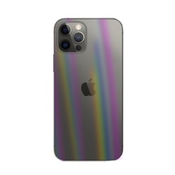 iPhone 12 Mini Baksida Skyddsfilm - Aurora Transparent