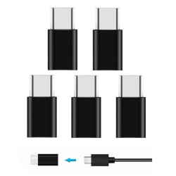 5st Micro-USB till USB-C Adapter Samsung, Huawei m.fl.