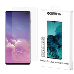 Champion Samsung Galaxy S10 Plus Skärmskydd Heltäckande Transparent