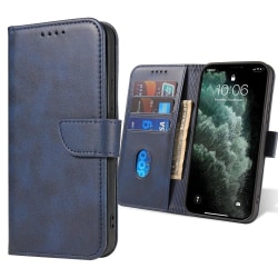 Xiaomi Redmi 9 Plånboksfodral - Blå Blå