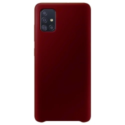 Samsung Galaxy A41 Silikone Cover - Burgundy Silikone Cover Red