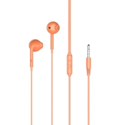XO In-Ear Trådbundna Hörlurar/Headset - 3,5mm - Orange Svart