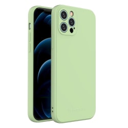 iPhone 13 Pro Max Silicone Case - Premium Skal Grön