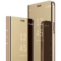 Huawei Y6 2019 Smart View Cover Fodral - Guld Guld